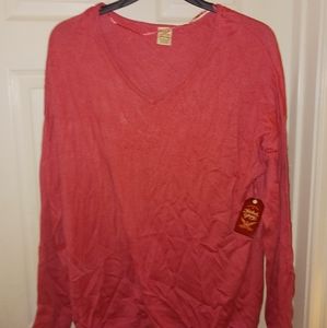 FADED GLORY KNIT SWEATER TOP XL